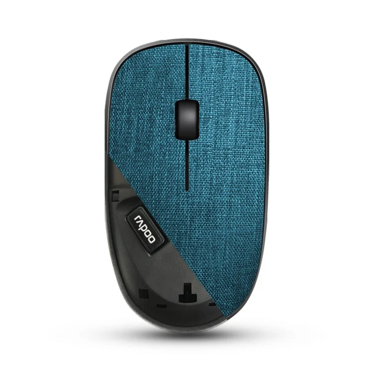 RAPOO 3500Pro Fabric Ergonomic 1000DPI Optical Wireless Gaming Mouse - Blue