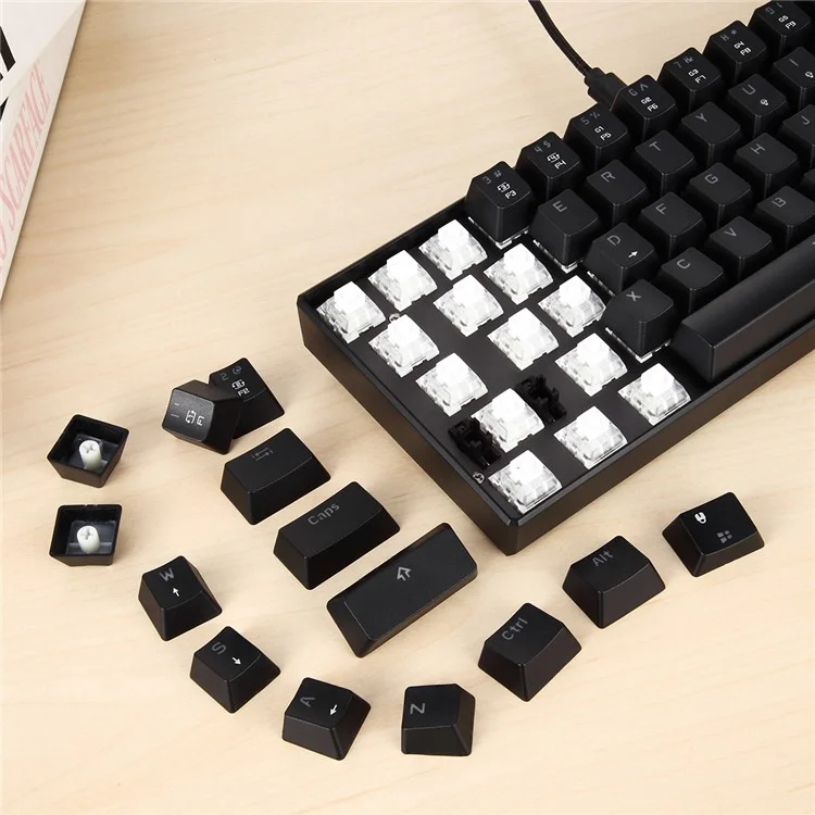 MOTOSPEED CK61 USB Wired RGB Backlight Mechanical Keyboard with Kailh BOX Switch