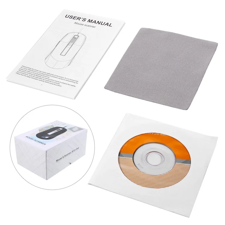 MS001 Mouse Scanner Support OCR for Windows XP/Vista/7/8 Mac