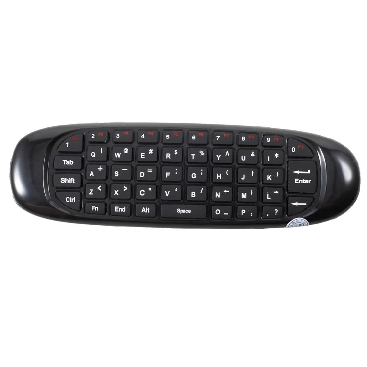 2.4GHz Air Mouse Wireless QUERTY Keyboard Remote Controller Somatic Handle