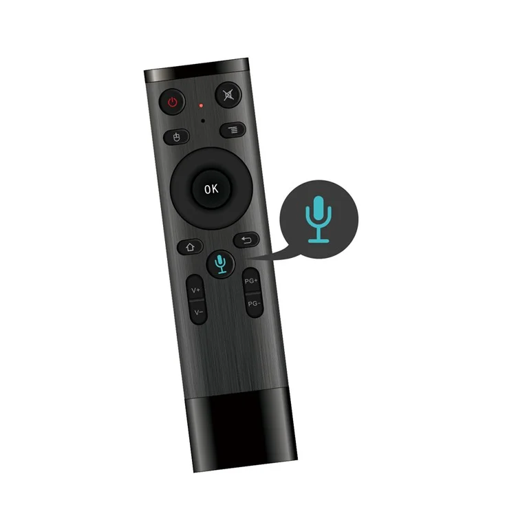 Q5-M 6 Axis Air Mouse Remote Control with Voice Input for Android TV Box