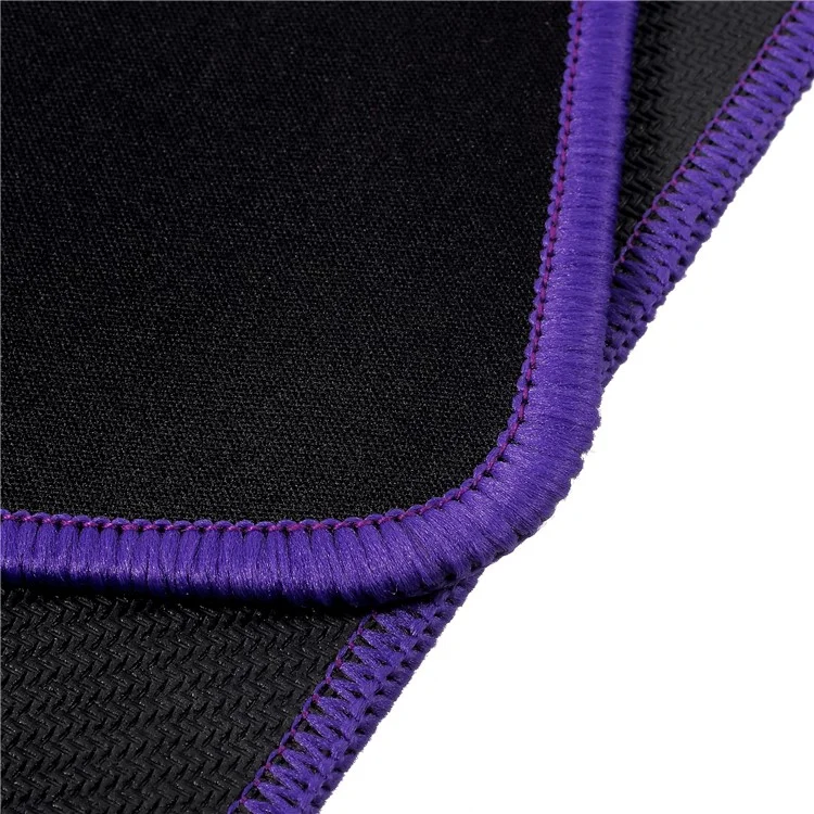 Purple - Large Mouse Overlocking Mat Anti-slip Computer Gaming Mouse Pad