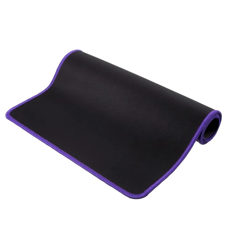 Purple - Large Mouse Overlocking Mat Anti-slip Computer Gaming Mouse Pad