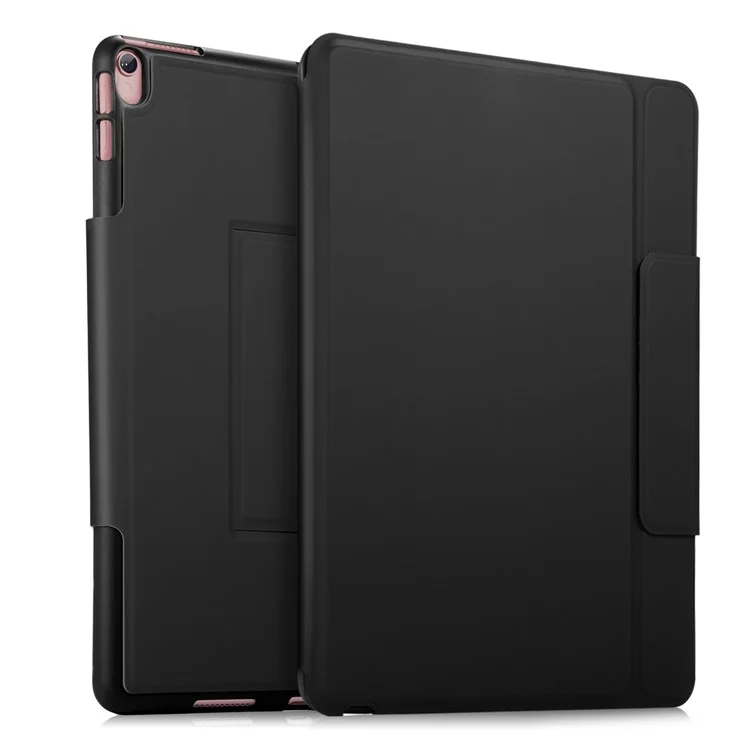 Detachable Bluetooth Keyboard Leather Stand Flip Case with Pen Slot for iPad Pro 10.5 (2017)