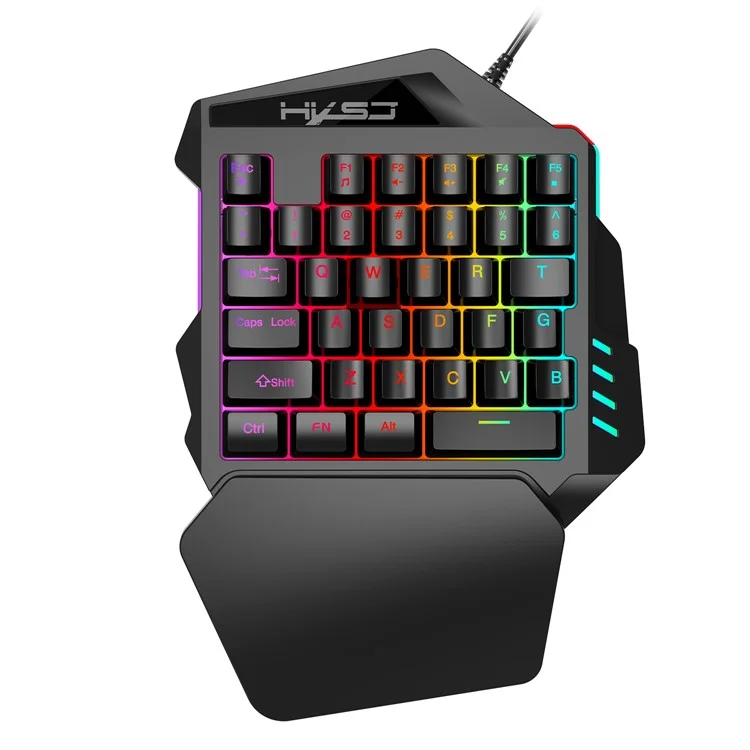 V100 Mini FN + Esc-taste LED Backlight Einzelhand 35 Taste Mechanical Keyboard-spiel