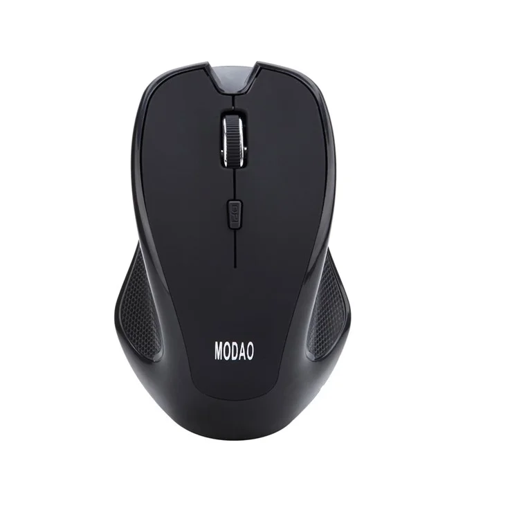MODAO E08 Rechargeable Bluetooth V3.0 6-button Wireless Mouse - Black