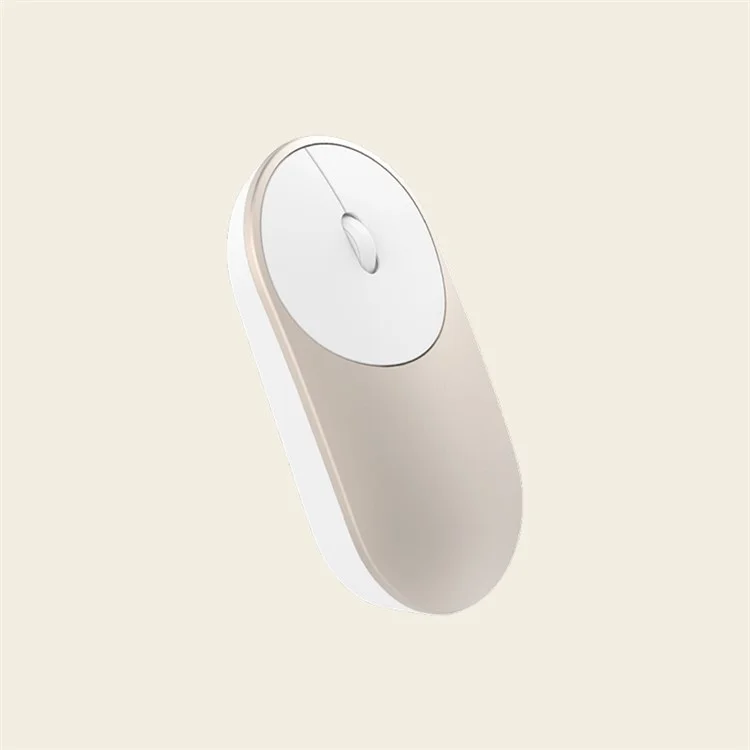 XIAOMI Mi Portable Wireless Mouse with Bluetooth 4.0 + 2.4G Dual Mode Connection - Gold Color