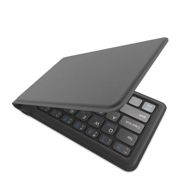 BOW HB188 Ultra-Thin Mini Foldable Wireless Bluetooth Keyboard - Black