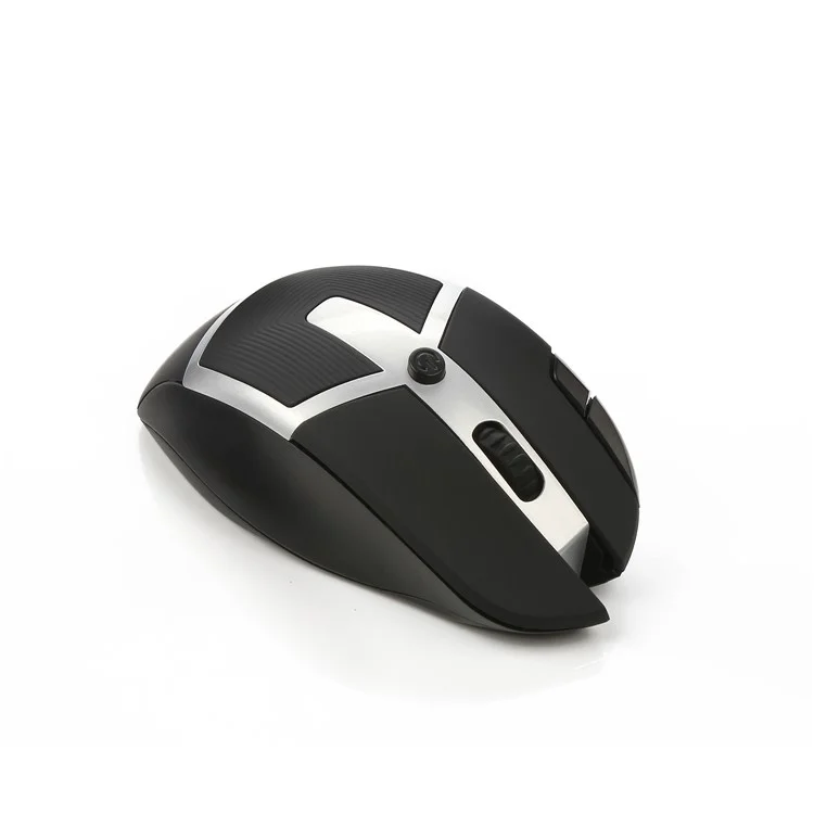W1005 2.4G Wireless 2400DPI Ergonomic Gaming Mouse with USB Receiver