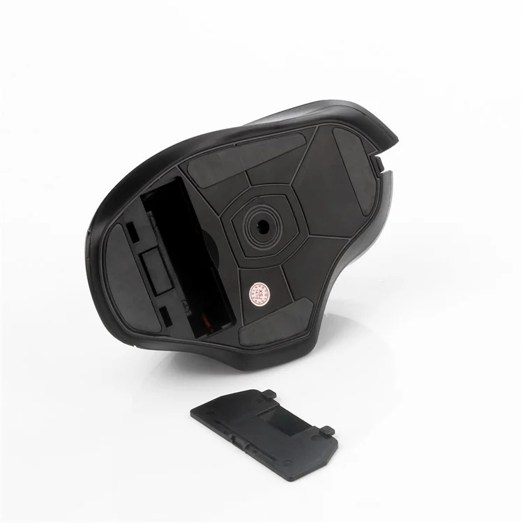 W1005 2.4G Wireless 2400DPI Ergonomic Gaming Mouse with USB Receiver