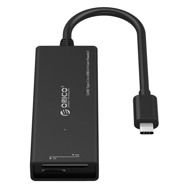 ORICO CH3SF Type-C Male to 3 USB 3.0 Ports + TF / SD Card Reader Hub - Black