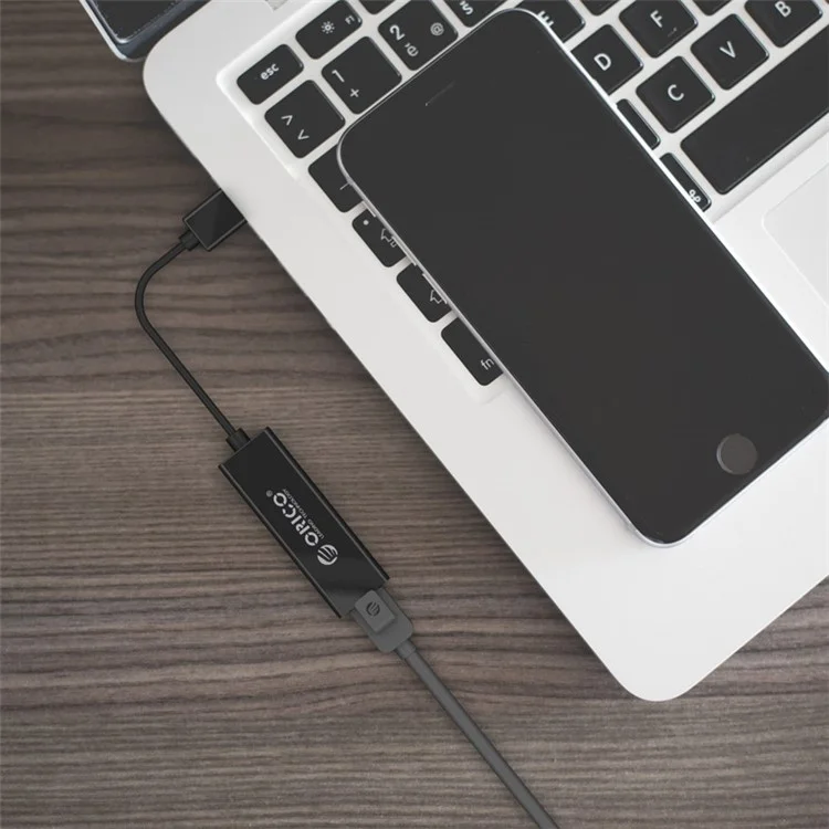 ORICO UTJ-U3 USB 3.0 to Gigabit Ethernet RJ45 Networking Adapter - Black