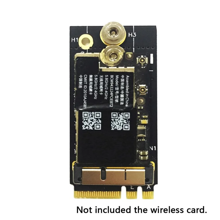 BCM94360CS2 BCM943224PCIEBT2 Wireless Card to NGFF M.2 Key A/E Adapter for Macbook OS