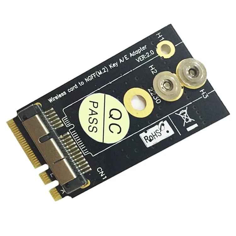 BCM94360CS2 BCM943224PCIEBT2 Wireless Card to NGFF M.2 Key A/E Adapter for Macbook OS