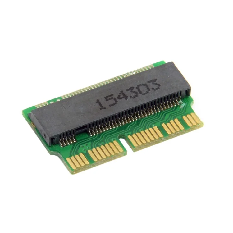 Carte de conversion 12+16 broches 2014 2015 Macbook vers M.2 NGFF M-Key SSD pour A1493 A1502 A1465 A1466