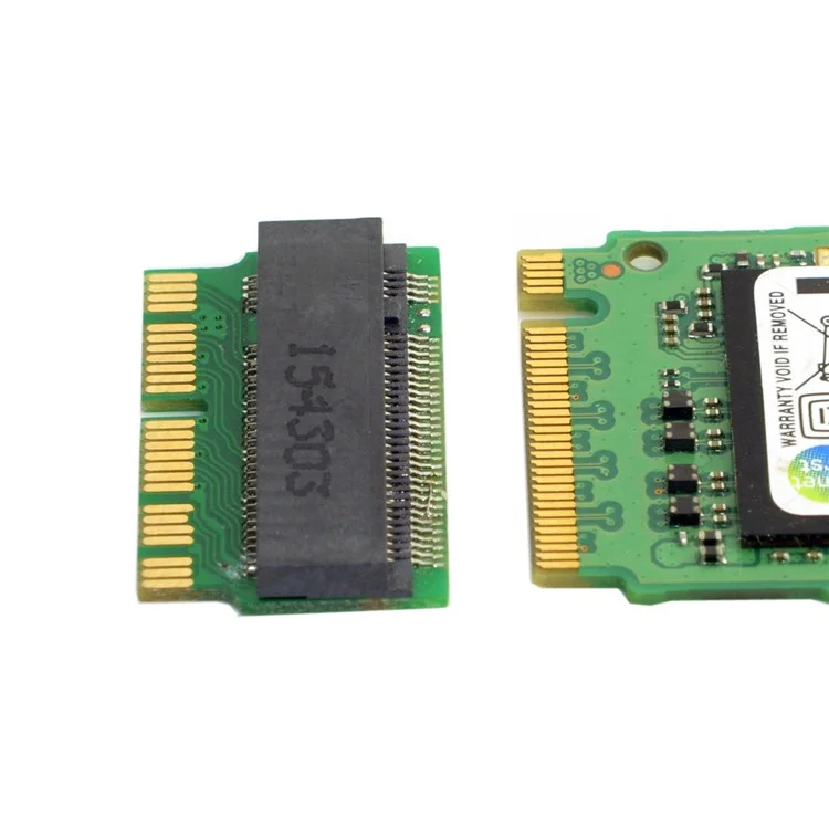 12+16pin 2014 2015 Macbook a M.2 NGFF M-Key SSD Convertir Tarjeta Para A1493 A1502 A1465 A1466