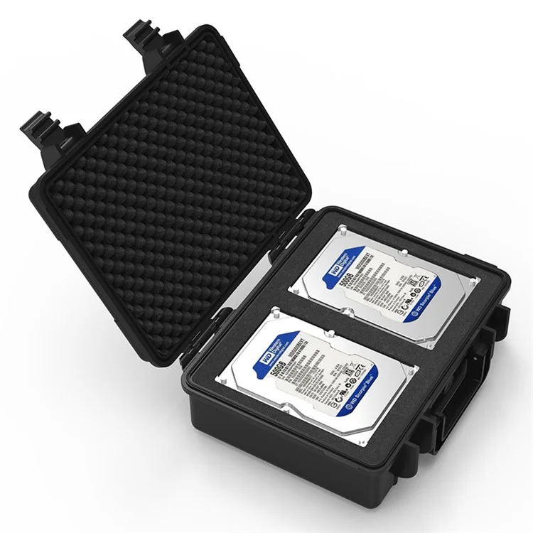 ORICO Multiple-bay 3.5 inch HDD Hard Drive External Protection Storage Case Box (PSC-L8S22-BK)