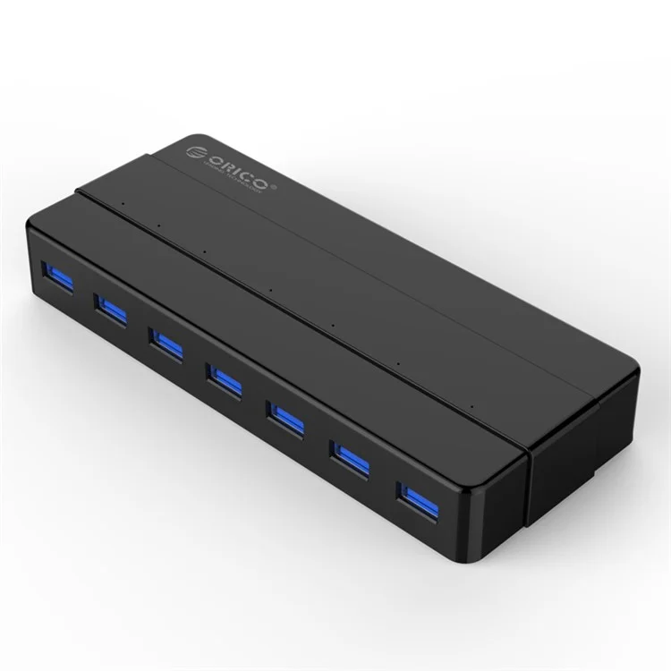 ORICO H7928-U3 High Speed 7 Ports USB 3.0 HUB with 12V/2A Power Adapter - EU Plug