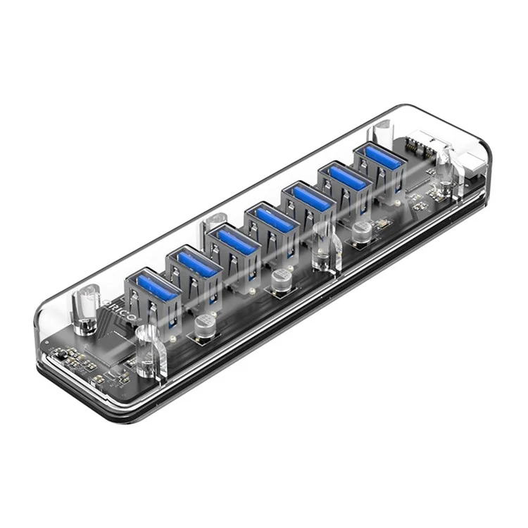 ORICO F7U 7 Port USB 3.0 Hub Transparent