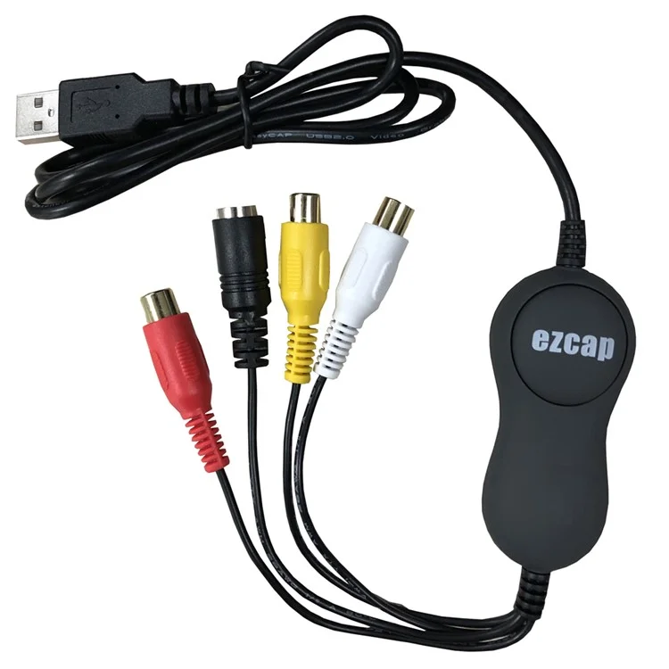 USB 2.0 Video Capture VHS в DVD Digital Video Converter Для Windows и Mac OS