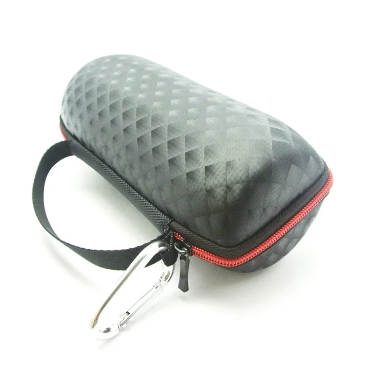 Rhombus Grain Protective Storage Box for JBL Charge 2 Bluetooth Speaker - Black