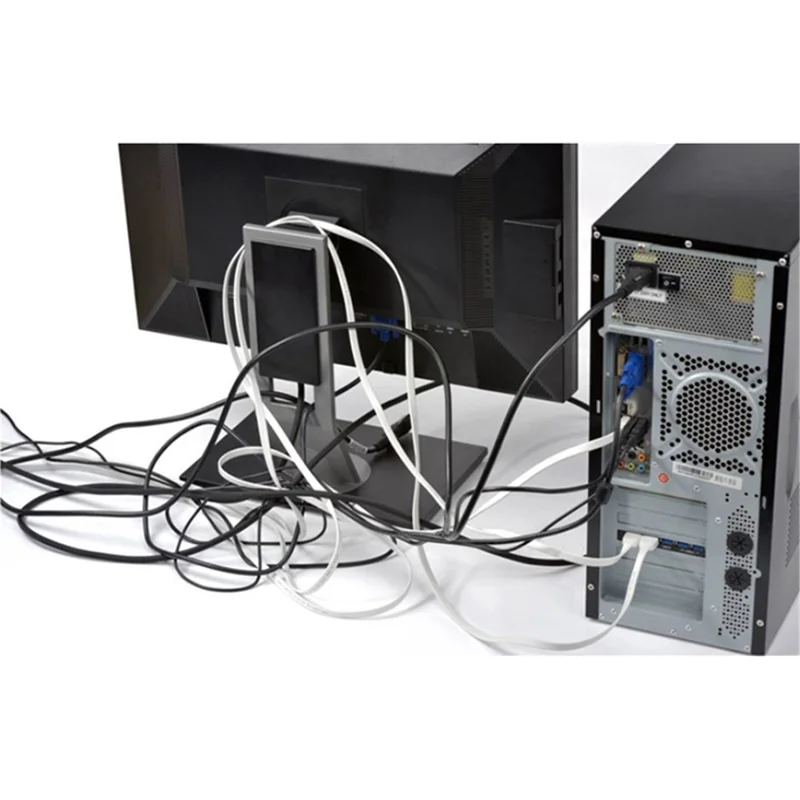 ORICO CBT-1S Attaches de câble réutilisables Dividable Wire Management Bands 1m/3,3 pi - Rouge