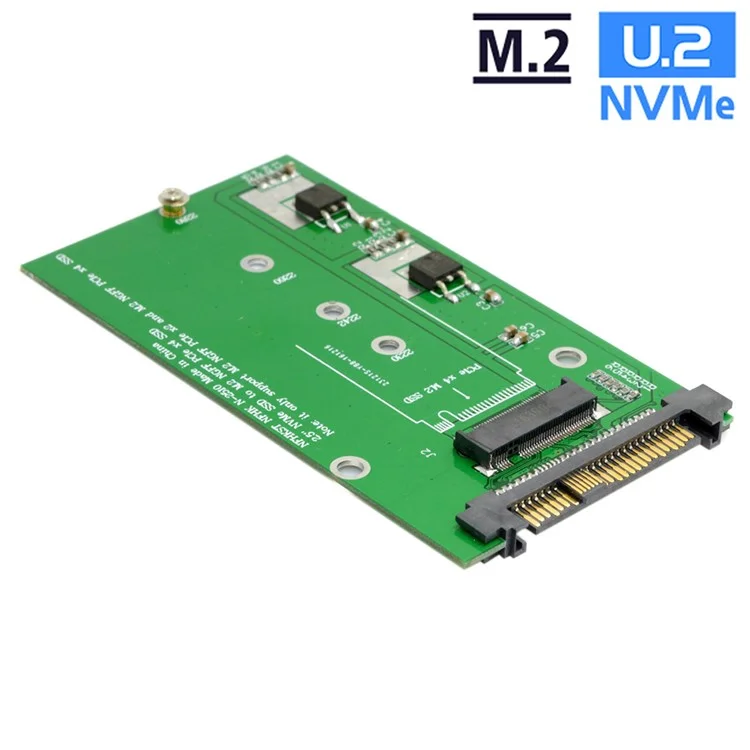 SFF-8639 NVME U.2 to NGFF M.2 M-key PCIe SSD Adapter for Mainboard Replace Intel SSD 750 p3600 p3700