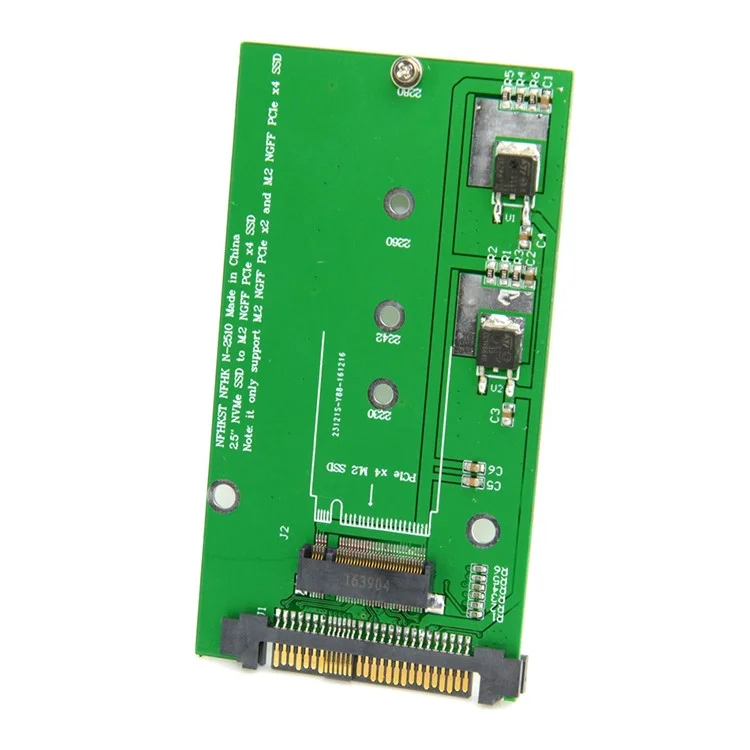SFF-8639 NVME U.2 to NGFF M.2 M-key PCIe SSD Adapter for Mainboard Replace Intel SSD 750 p3600 p3700