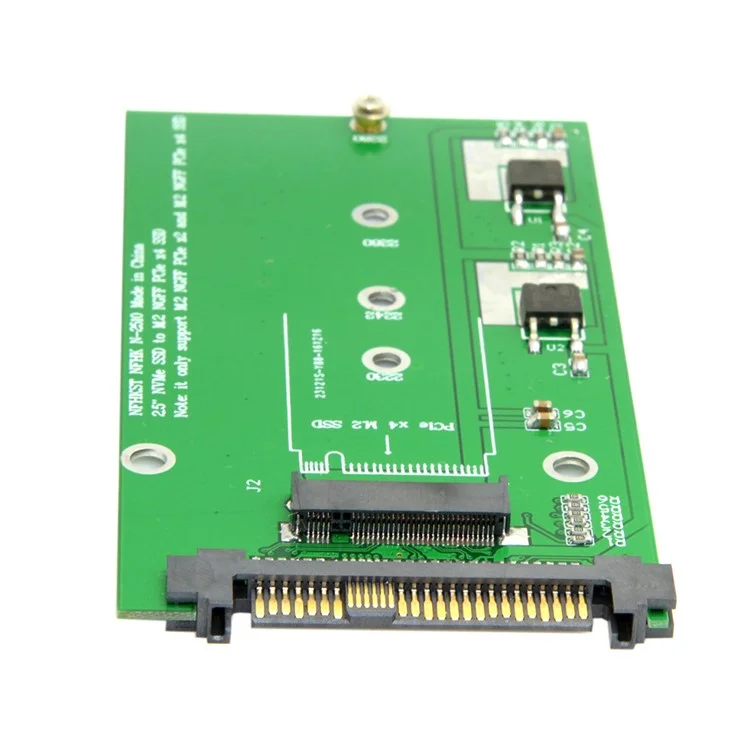 SFF-8639 NVME U.2 to NGFF M.2 M-key PCIe SSD Adapter for Mainboard Replace Intel SSD 750 p3600 p3700