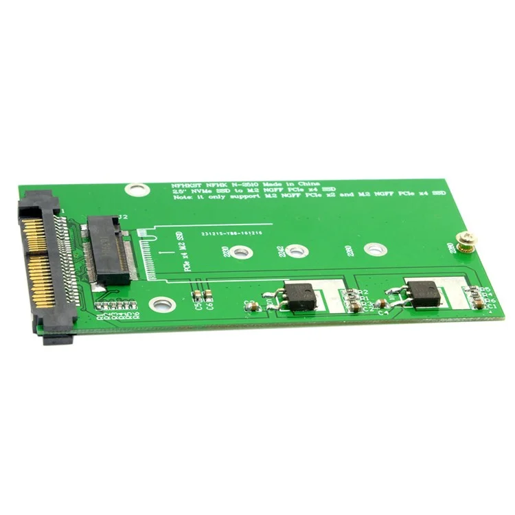 SFF-8639 NVME U.2 to NGFF M.2 M-key PCIe SSD Adapter for Mainboard Replace Intel SSD 750 p3600 p3700