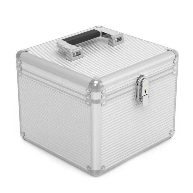 ORICO 10-Bay 3.5 Inch Aluminum Hard Drive Protection Box (BSC35-10) - Silver Color