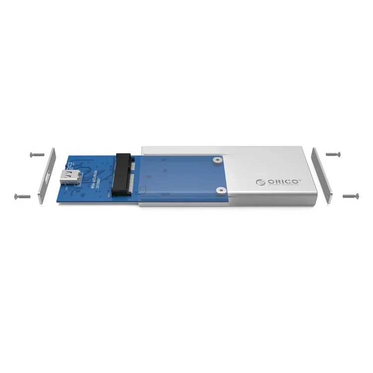 ORICO MSA-UC3 Aluminum mSATA to USB3.1 Type-C/USB-C SSD Enclosure Adapter Case