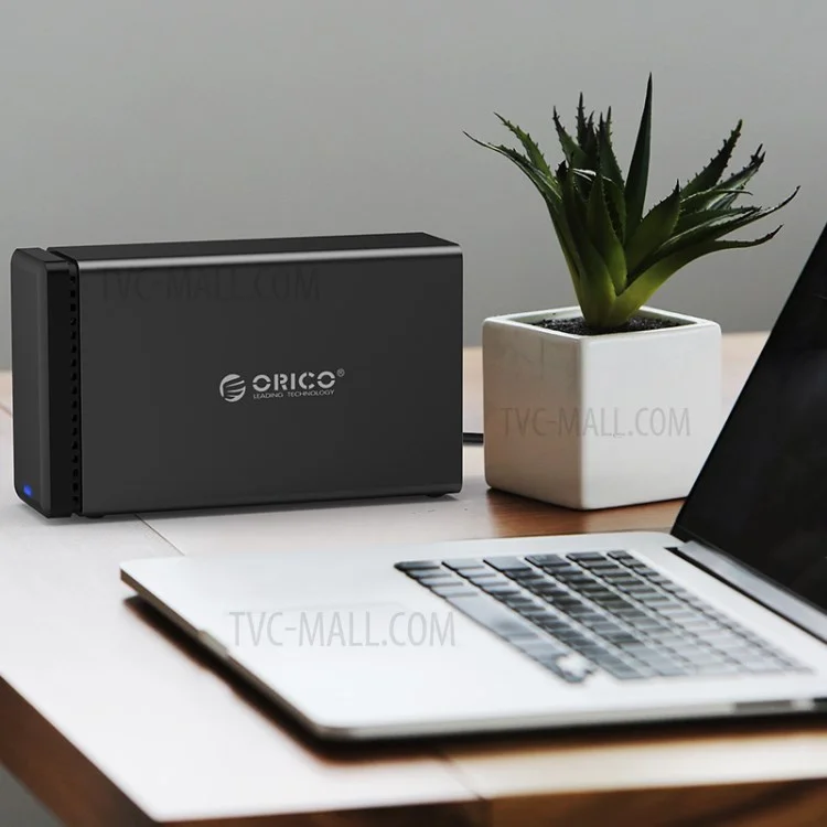 ORICO NS200U3-BK 2 Bay USB 3.0 Hard Drive Dock for 3.5'' HDD Tool Free - EU Plug