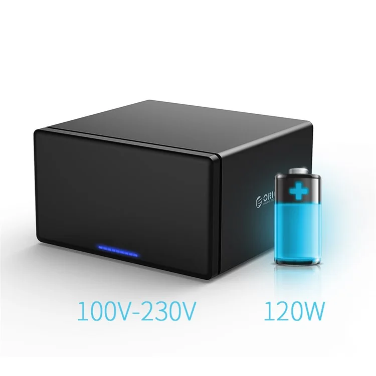 Oropo NS800U3-BK 8 Bay USB 3.0 Dock do Discurs - Plugue da ue