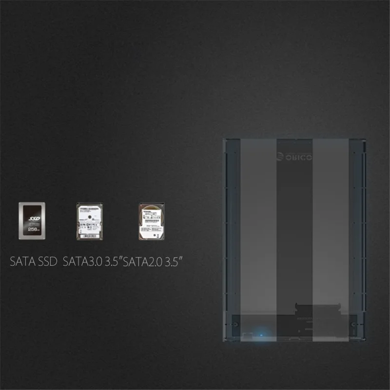 ORICO 3139C3 3.5 inch Type-C Hard Drive Enclosure for HDD SATA - US Plug