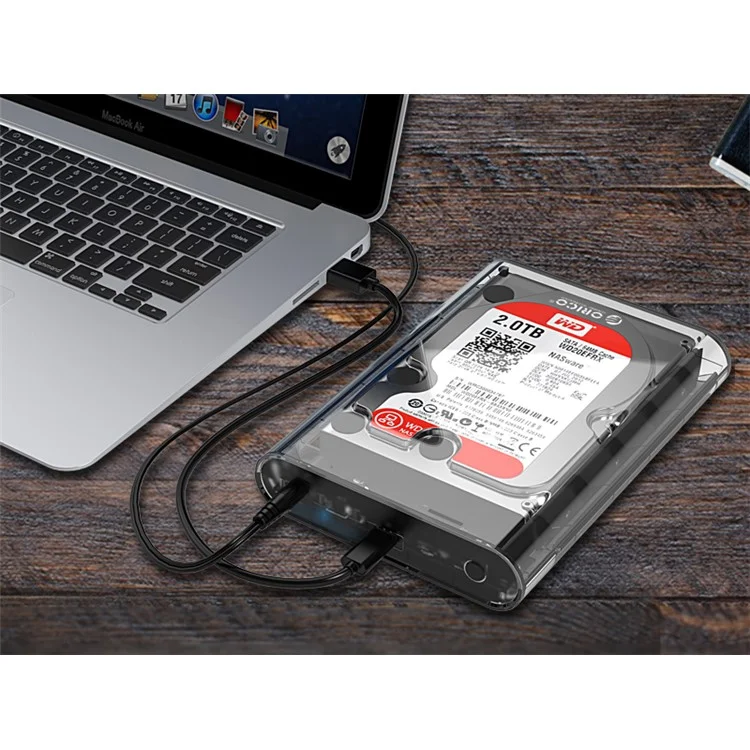 ORICO 3139C3 3.5 inch Type-C Hard Drive Enclosure for SATA HDD - UK Plug