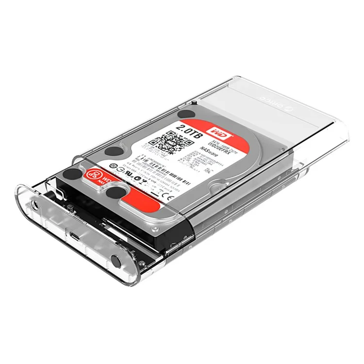 ORICO 3139C3 3.5 inch Type-C Hard Drive Enclosure for SATA HDD - UK Plug