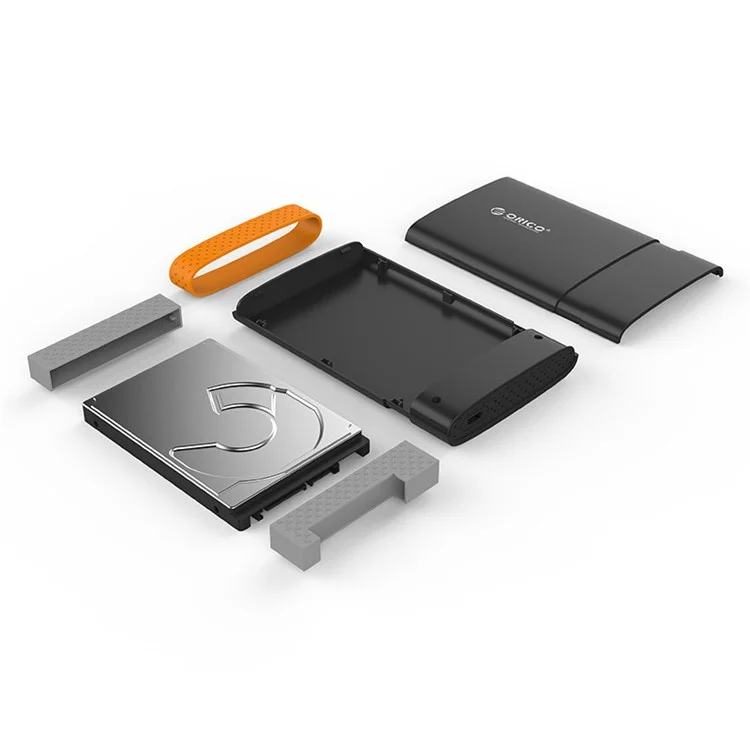 ORICO 2538C3 2.5-inch Type-C Mobile Hard Disk Box USB 3.0 Notebook HDD Enclosure for SSD