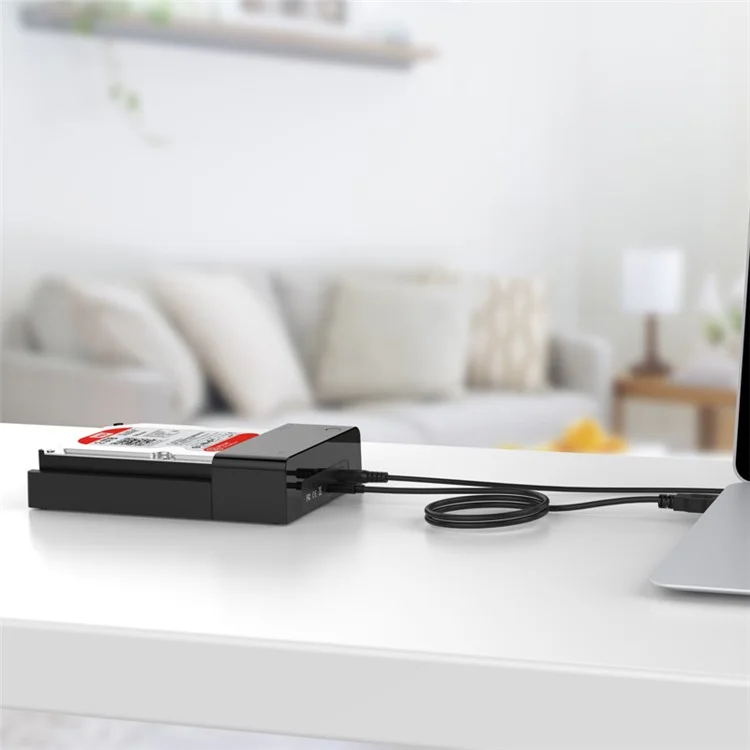 ORICO 6518c3 Tool Free Type C USB 3.1 to SATA 2.5-inch / 3.5-inch External Hard Drive Docking Station HDD Enclosure Case - EU Plug