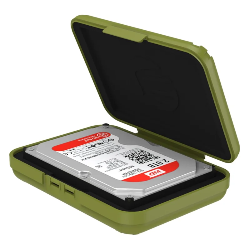 ORICO Portable Shockproof Storage Case for 3.5 inch HDD (PHX35-V1) - Green
