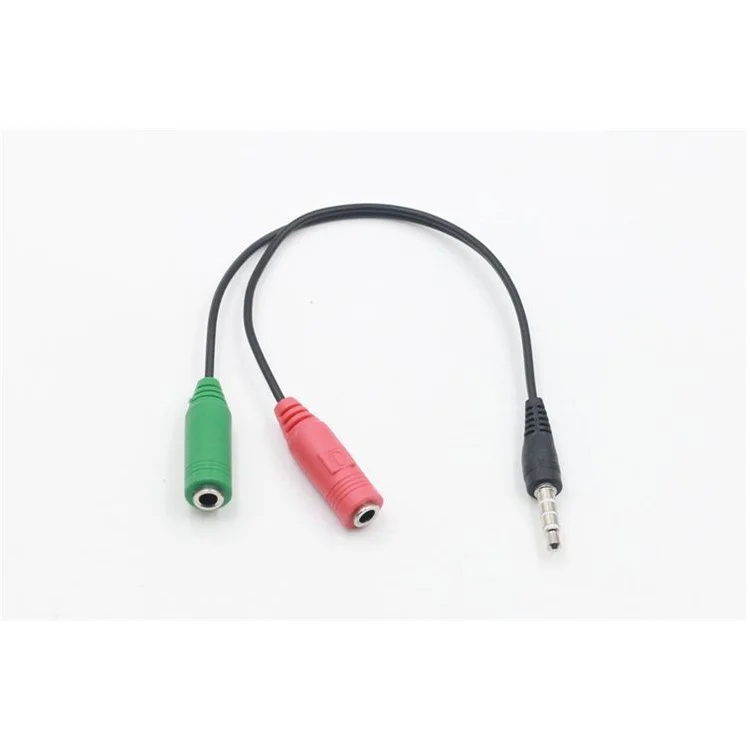 Adaptateur connecteur stéréo Jack 3,5 mm mâle vers 2 * femelle