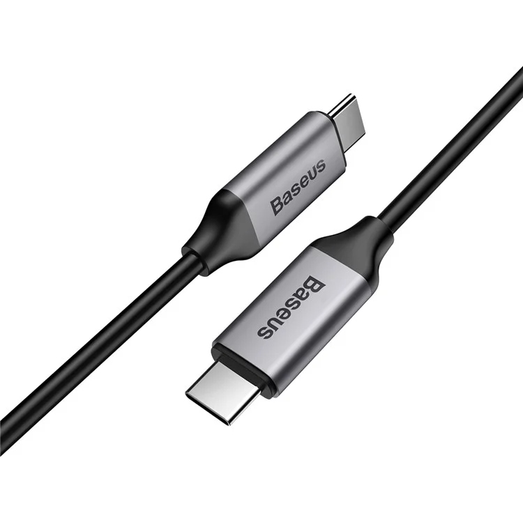 BASEUS Type-C to Type-C Quick Charge Sync Data Cable C-video Functional Notebook Cable for Phones Macbook