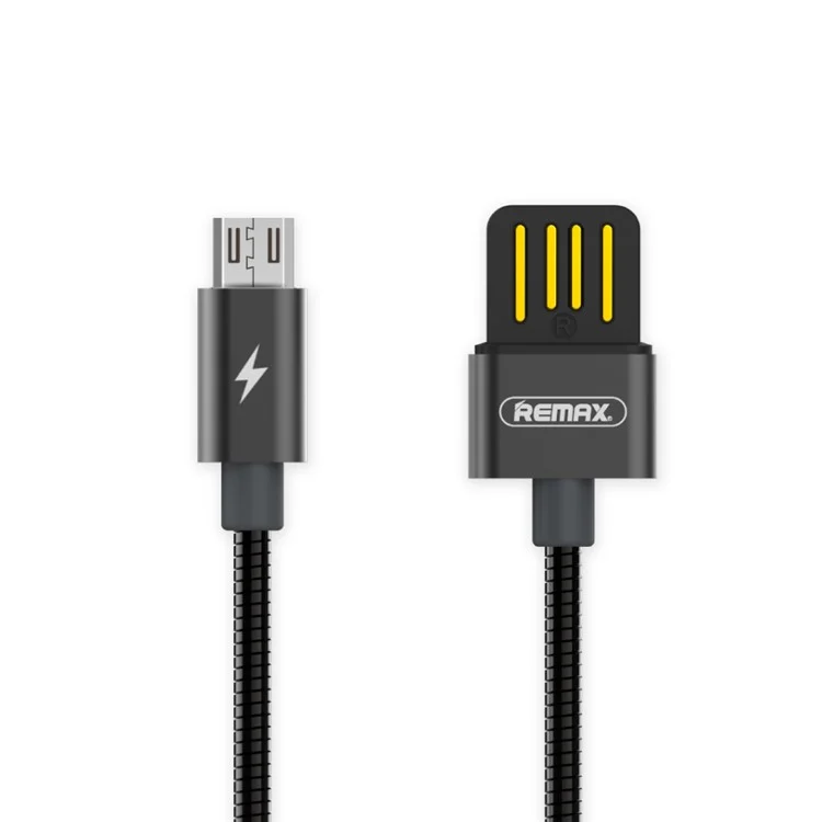 REMAX Micro USB Port Data Sync Charging Cable - Grey