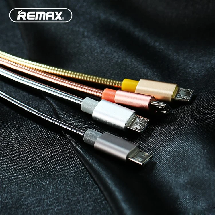 REMAX Micro USB Port Data Sync Charging Cable - Grey