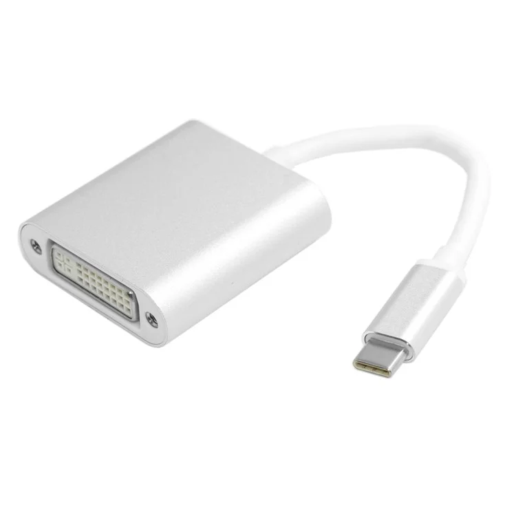 USB-C USB 3.1 Type-C to DVI 1080P Adapter Cable for Laptop Monitor Macbook