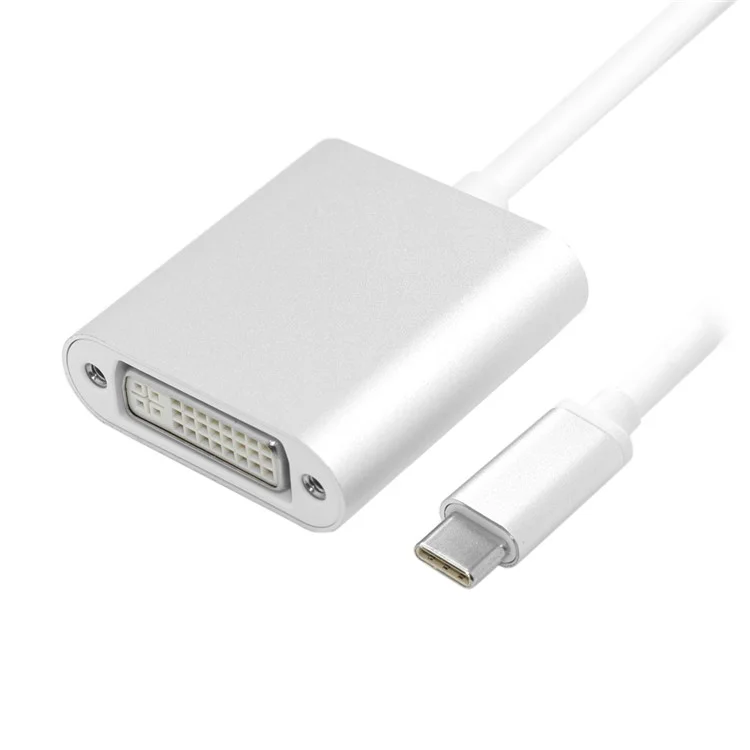 USB-C USB 3.1 Type-C to DVI 1080P Adapter Cable for Laptop Monitor Macbook