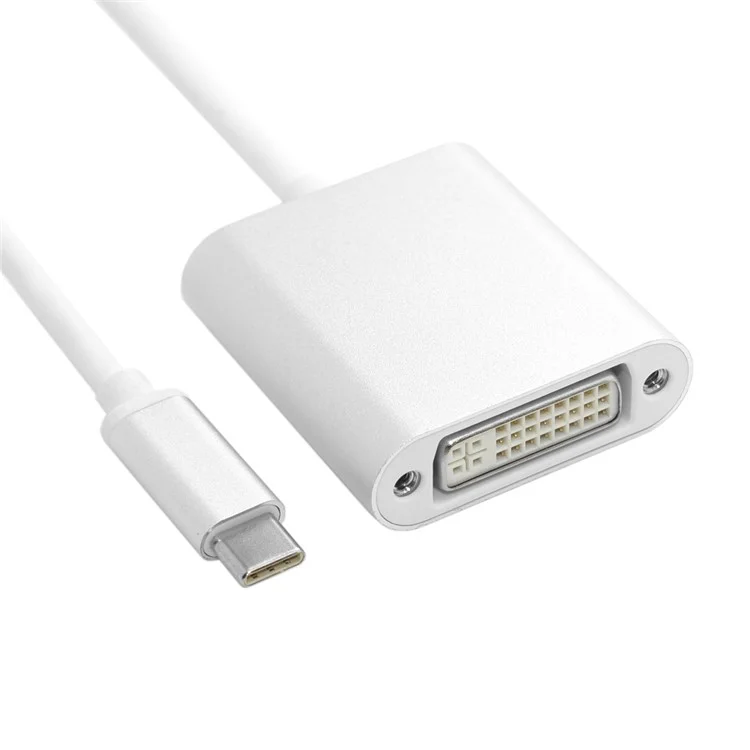 USB-C USB 3.1 Type-C to DVI 1080P Adapter Cable for Laptop Monitor Macbook