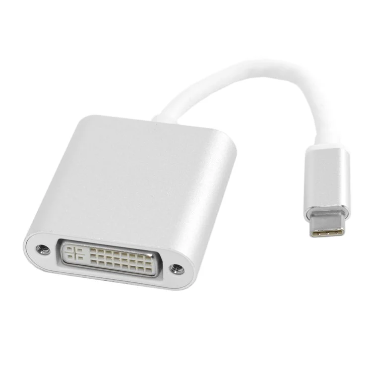 USB-C USB 3.1 Type-C to DVI 1080P Adapter Cable for Laptop Monitor Macbook
