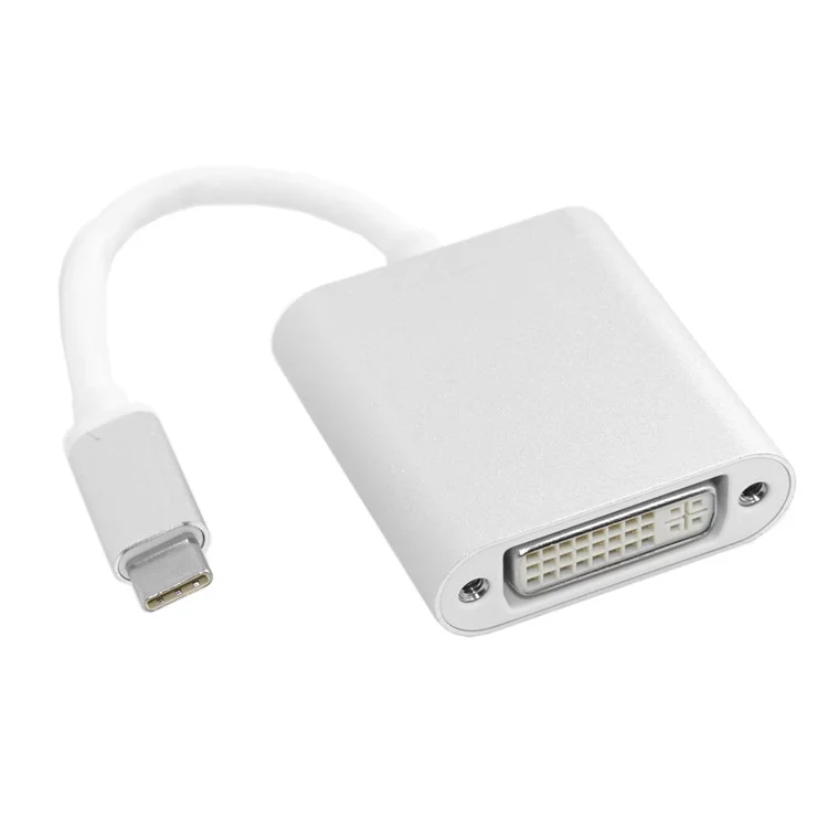 USB-C USB 3.1 Type-C to DVI 1080P Adapter Cable for Laptop Monitor Macbook