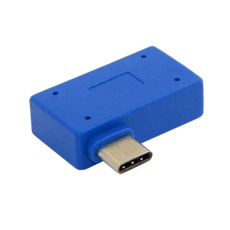 USB-C Type-C to USB 3.0 Female OTG Adapter 90-Degree Right Angled for Laptop & Cell Phone